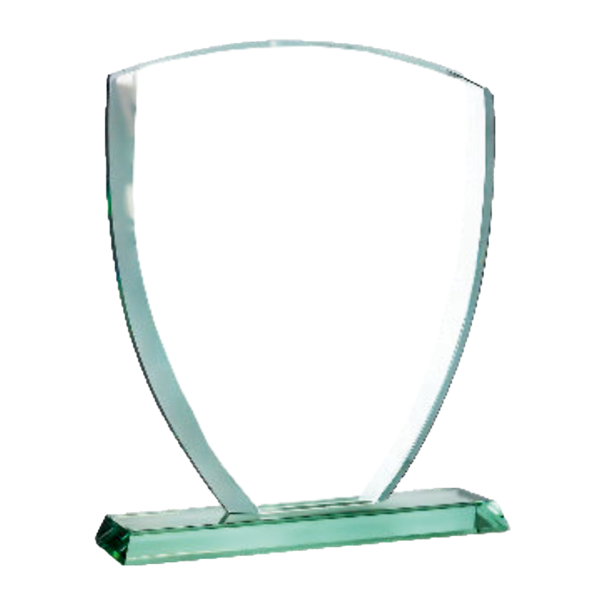 Szklana statuetka herb